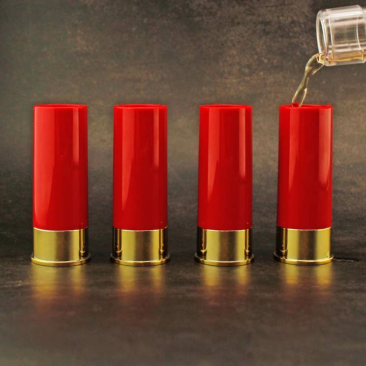 Vasos de chupito con diseño de cartuchos para venta al por mayor de MAGS