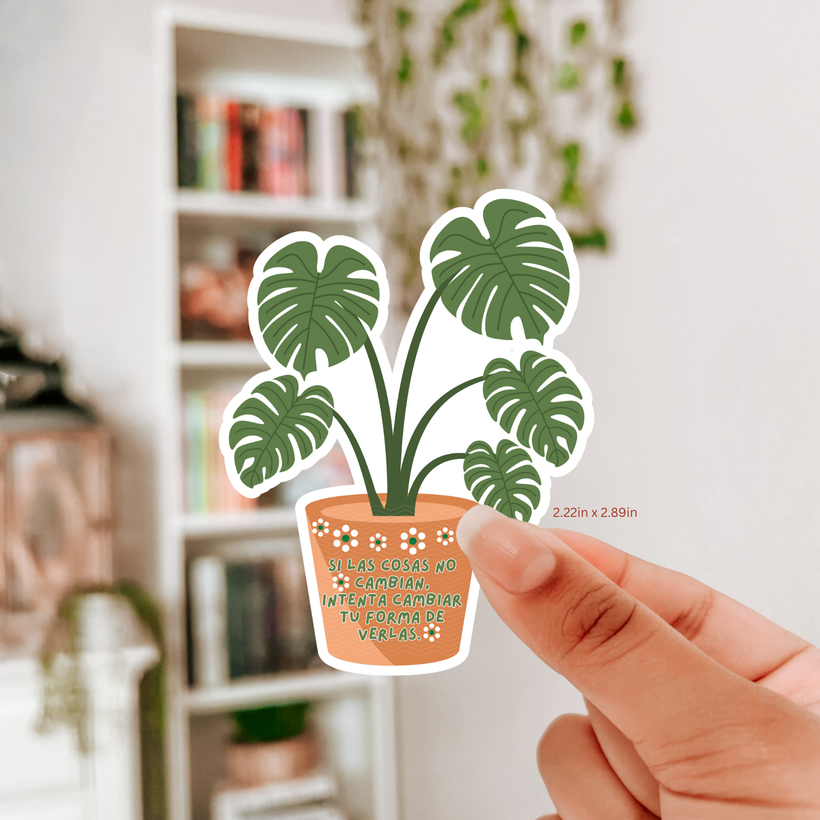 Dearest Little Hope - Wholesale Sticker - Si Las Cosas No Cambian Plant Sticker 0
