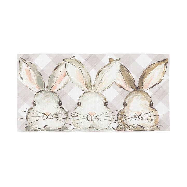 Bunny Faces Kussen Swap voor wholesale door LuckyBird Apparel and Home