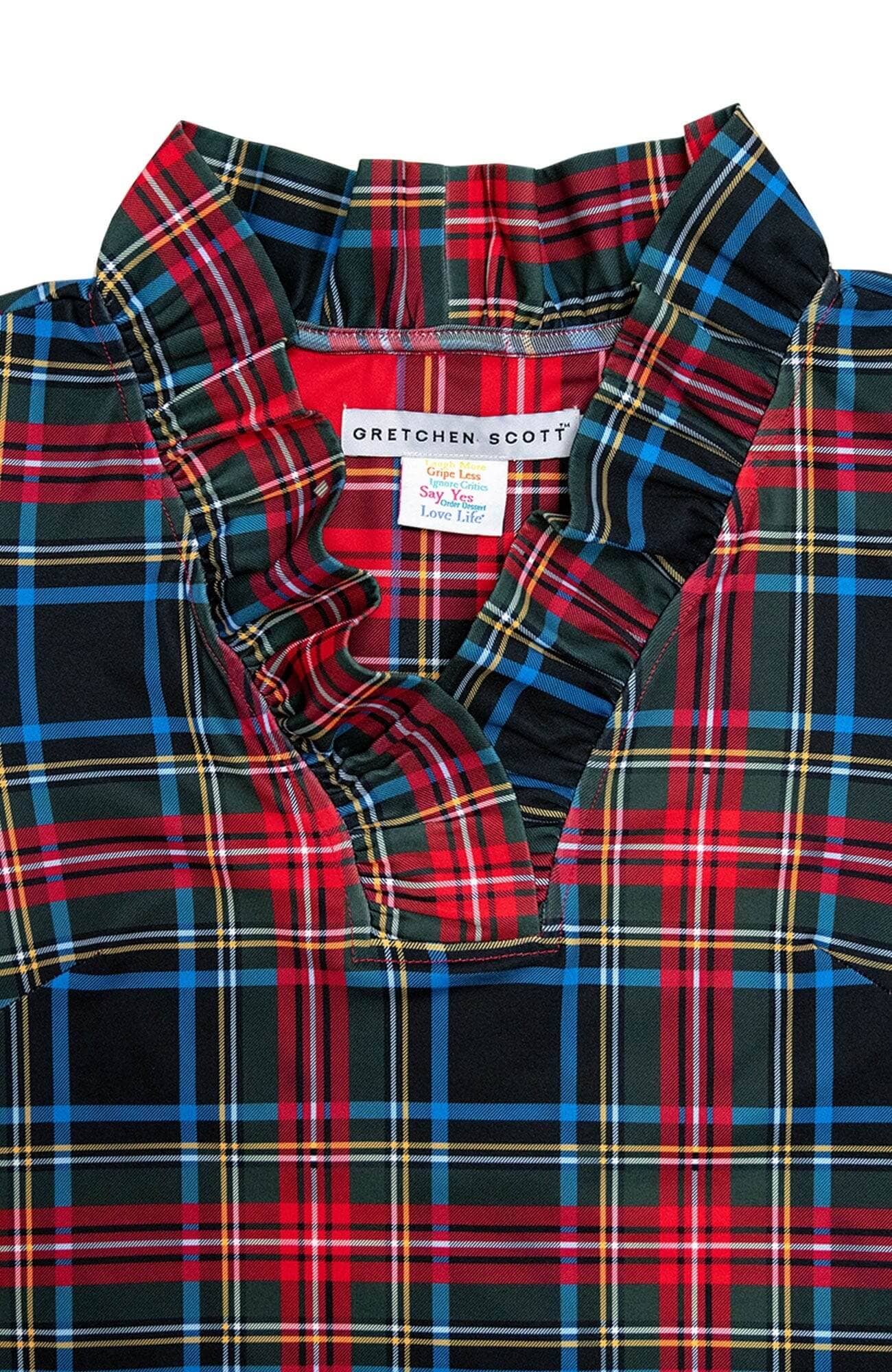 Gretchen Scott LLC - Wholesale Blouse - Women's - Ruffneck Top - Duke of York17