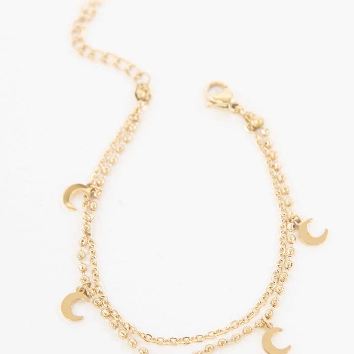 Lovoda - Vente Bracelets à breloques/pendentifs - Bracelet La Lune