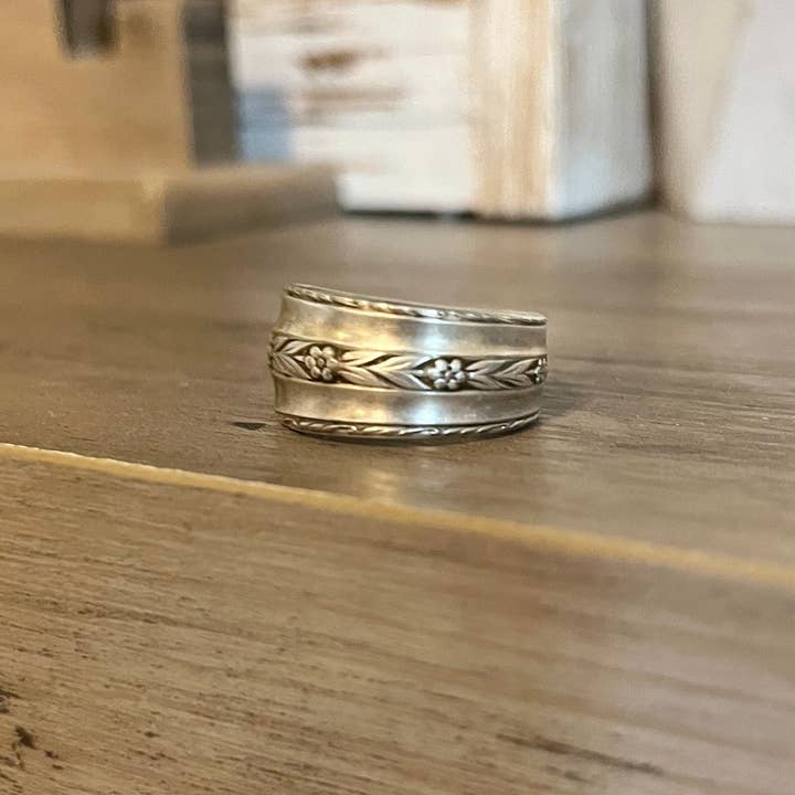 Spoon Jewelry By Emily - Wholesale Cocktail/Statement Ring - Roseanne Vintage Spoon Ring