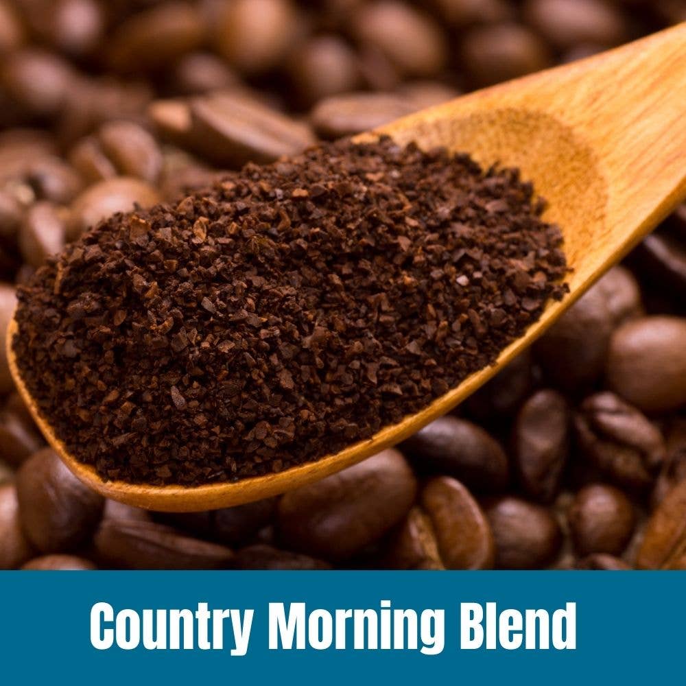 Door County Coffee - Wholesale Ground Coffee - 10oz Country Morning Blend Coffee Medium Roast Ground2
