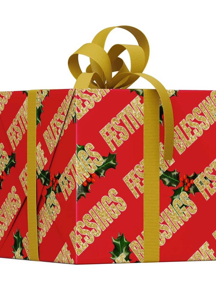 It's A Wrap - Festive Blessings for wholesale by In Ya Feelings