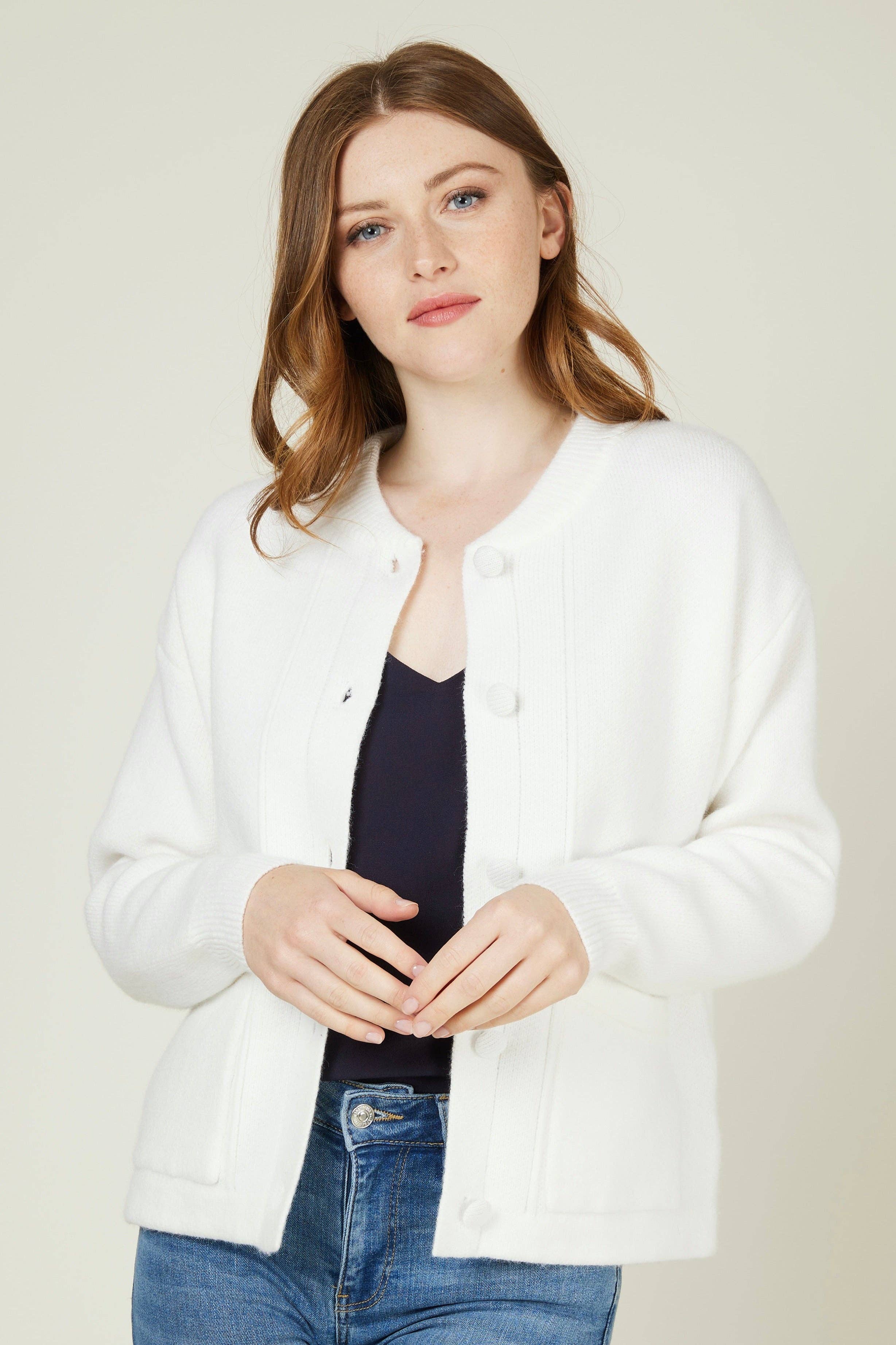 Andy & Lucy - Wholesale Cardigan - Women's - GILIAN - Teddy style vest14