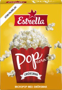 SWEDISHCANDY4U - Wholesale Popcorn - EST MICROWAVE POPCORN BUTTER 3P