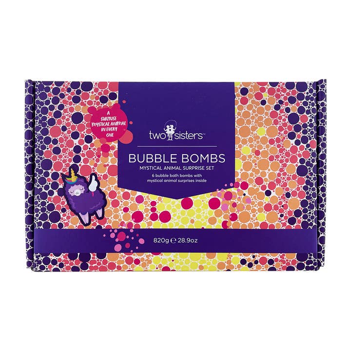 Two Sisters Spa - Wholesale Bath Bomb/Fizz - Mystical Animal Kids Bath Bombs Gift Set with Toys Inside – 6 Pack4