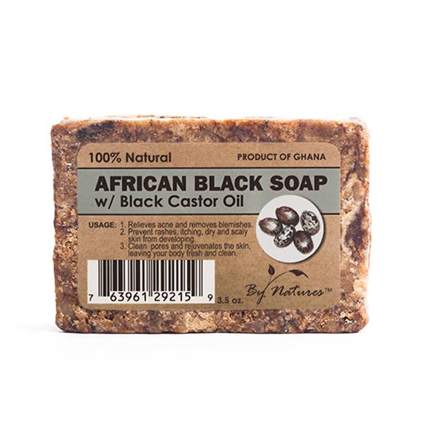 Majestic Wholesale - Wholesale Bar Soap - By Nature's Black Soap Black Castor 3.5 oz