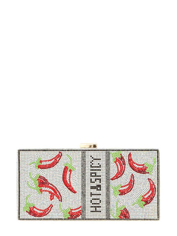 Hot and Spicy Rhinestone Clutch for wholesale by Shop Neighbors