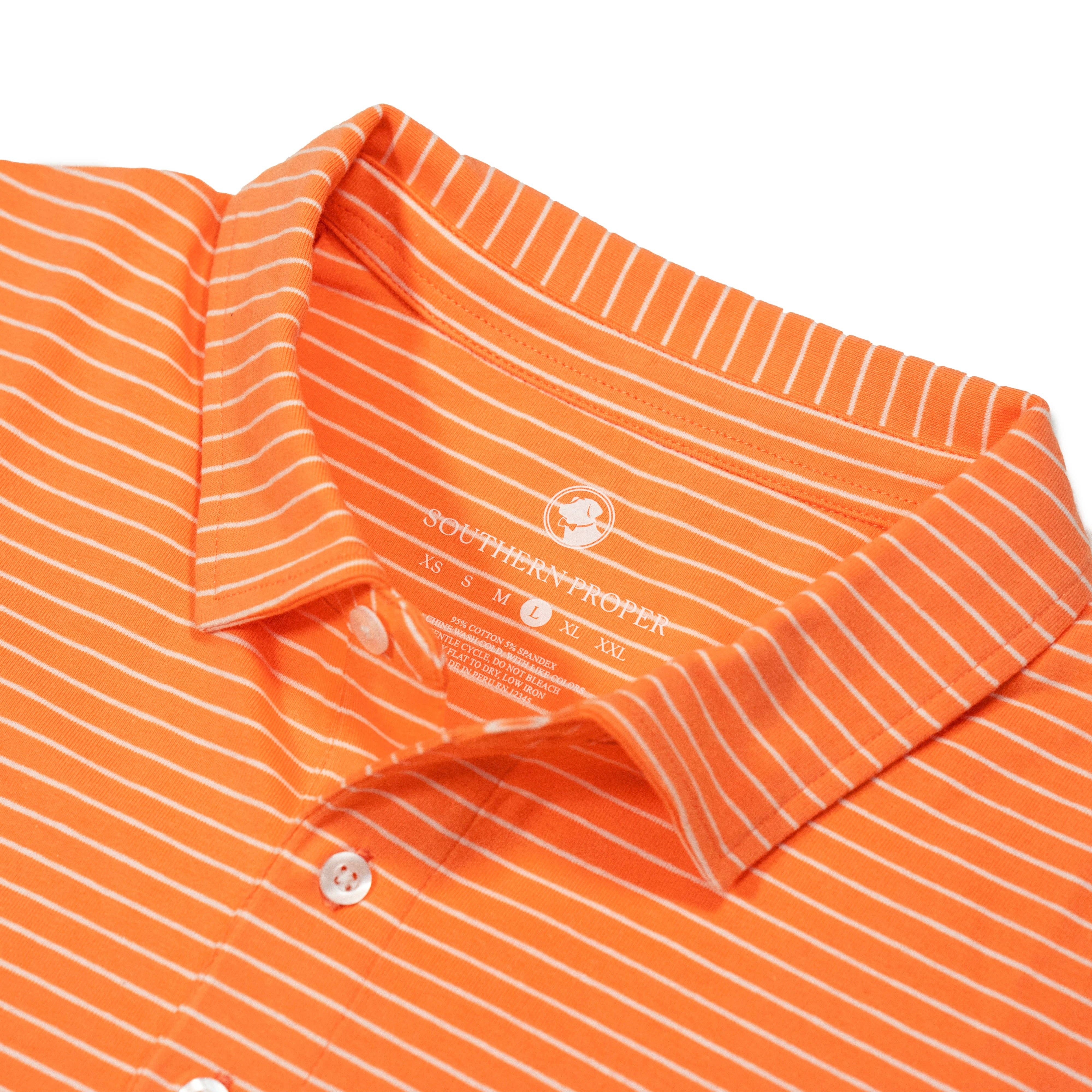 Southern Proper – wholesale Polo – Men’s – Perdido Stripe Polo1