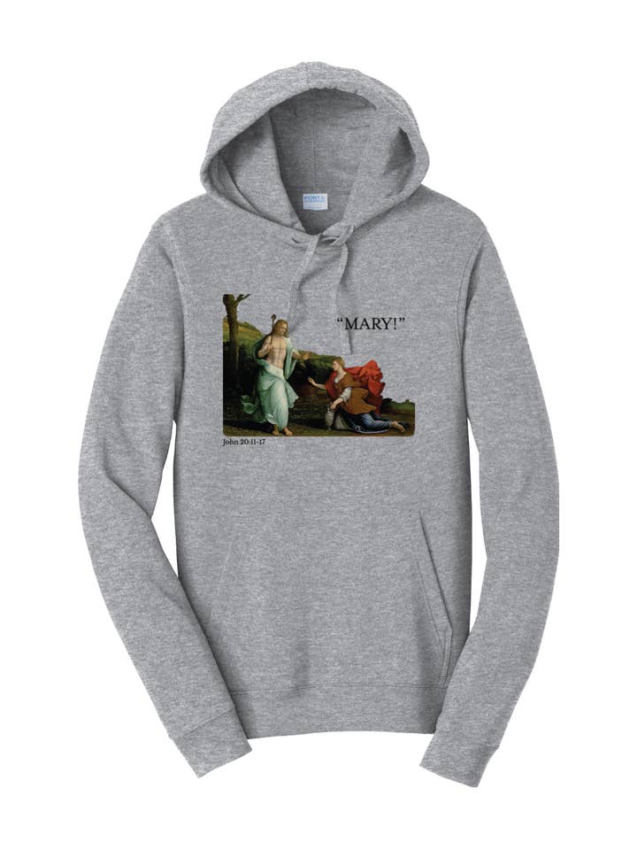 Sock Religious - Wholesale Hoodie - Unisex - "Mary!" - Mary Magdalene Hoodie Sweatshirt2