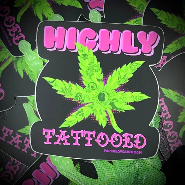 Adesivo altamente tatuato per la vendita all'ingrosso da parte di Paper Loves Ink