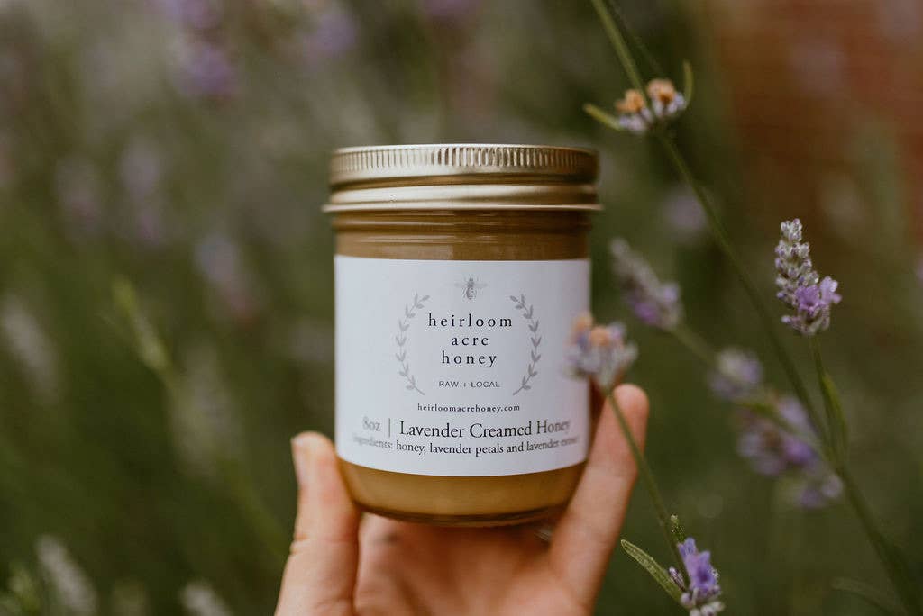 Heirloom Acre Honey - Wholesale Honey - Creamed Spreadable Honey 8oz 0