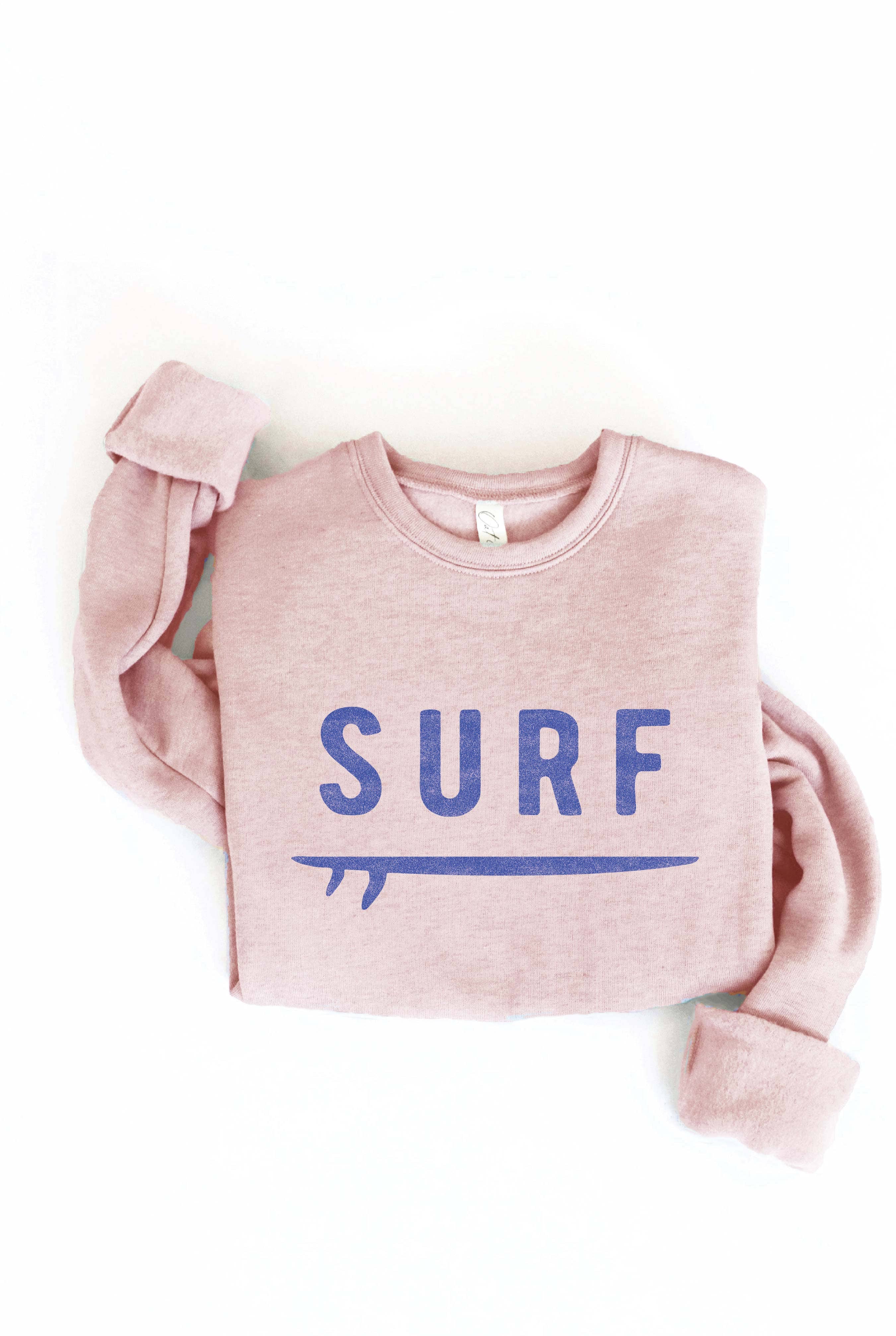 OAT COLLECTIVE - Vente Sweat-shirt à imprimés – femme - Sweat-shirt graphique SURF unisexe en molleton7