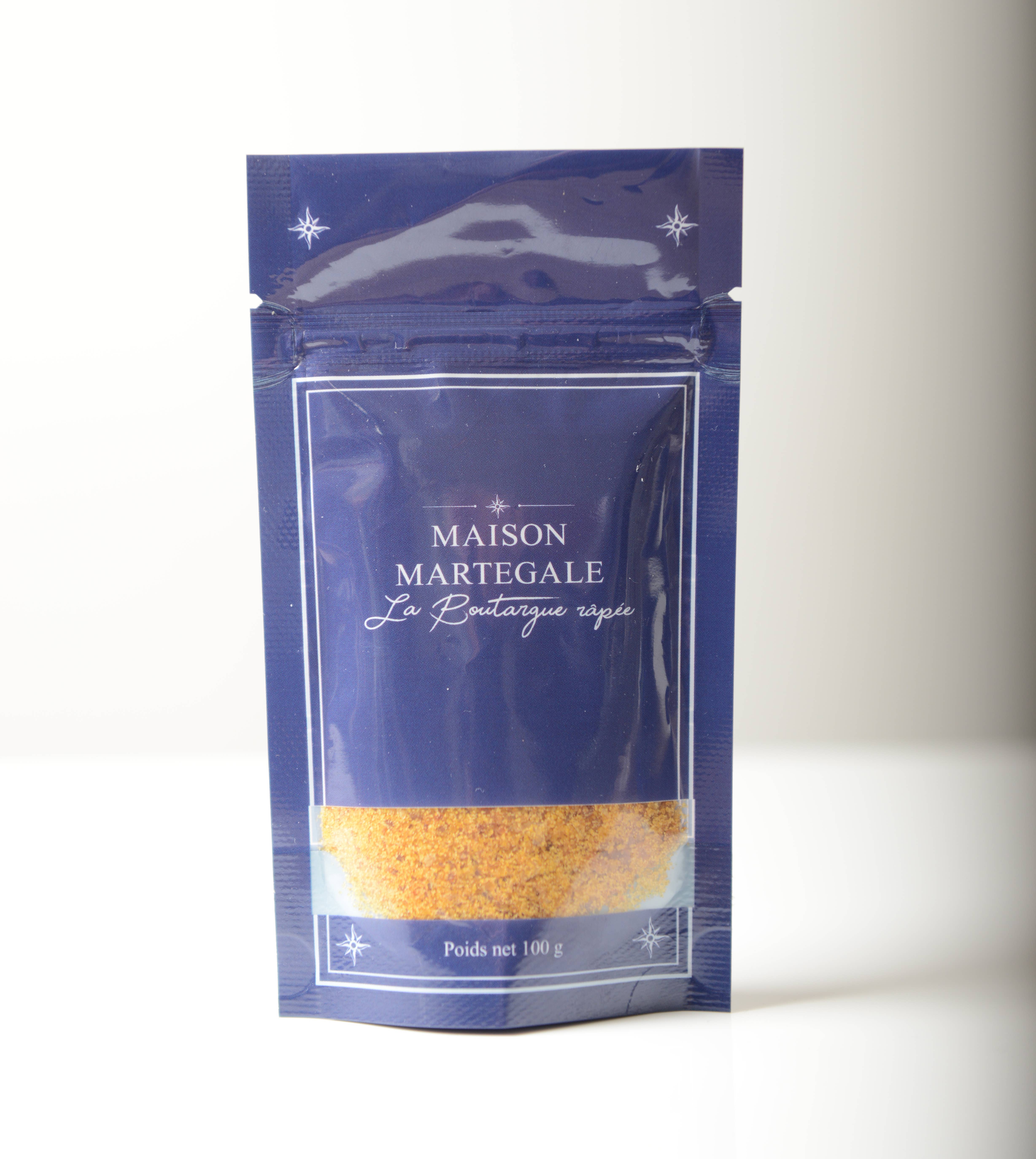 MAISON MARTEGALE - Vente Légumes secs/déshydratés - SACHET DE POUDRE DE BOUTARGUE 100G1