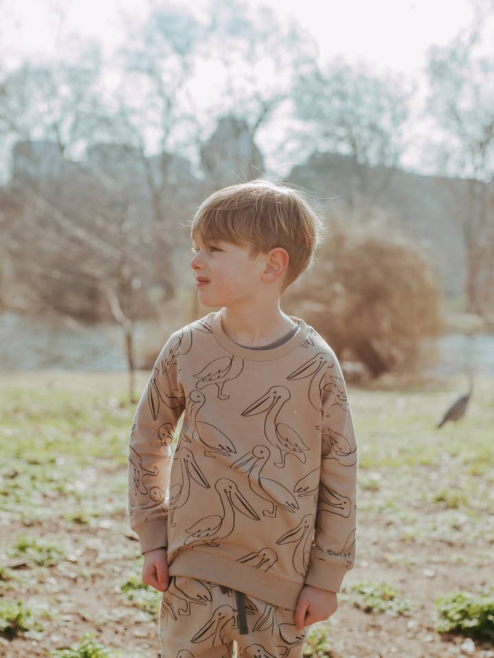 Pelican Sweatshirt for wholesale by Turtledove London