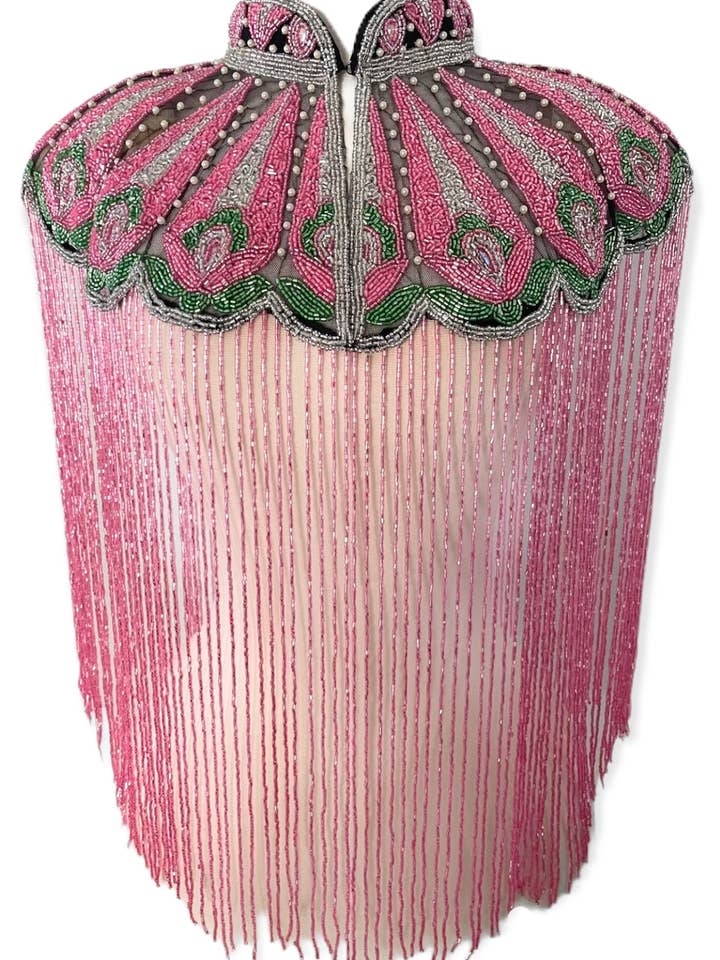 Bonita capa rosa para venta al por mayor de L'Jai Amor