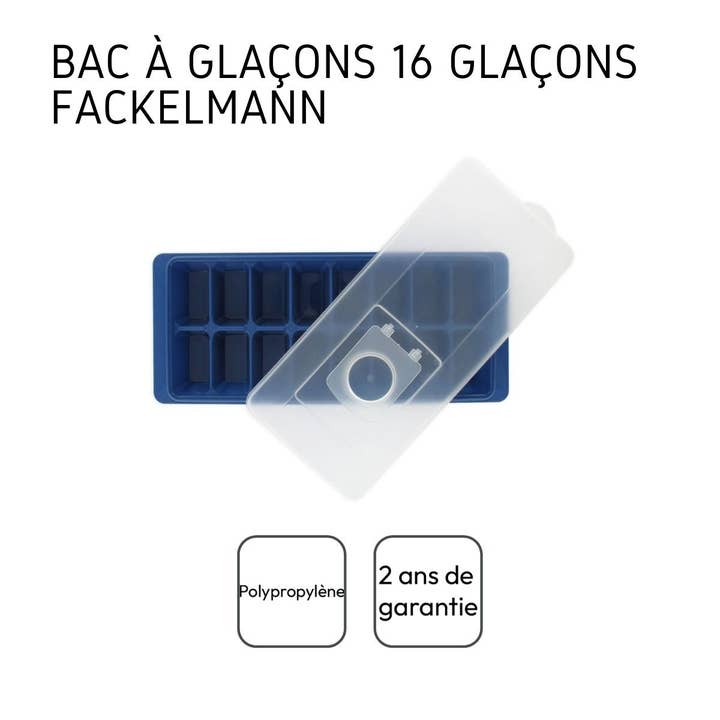 Zenker - Wholesale Ice Tray/Mold - Ice cube tray with lid capacity of 16 ice cubes Fackelmann Bar Concept3