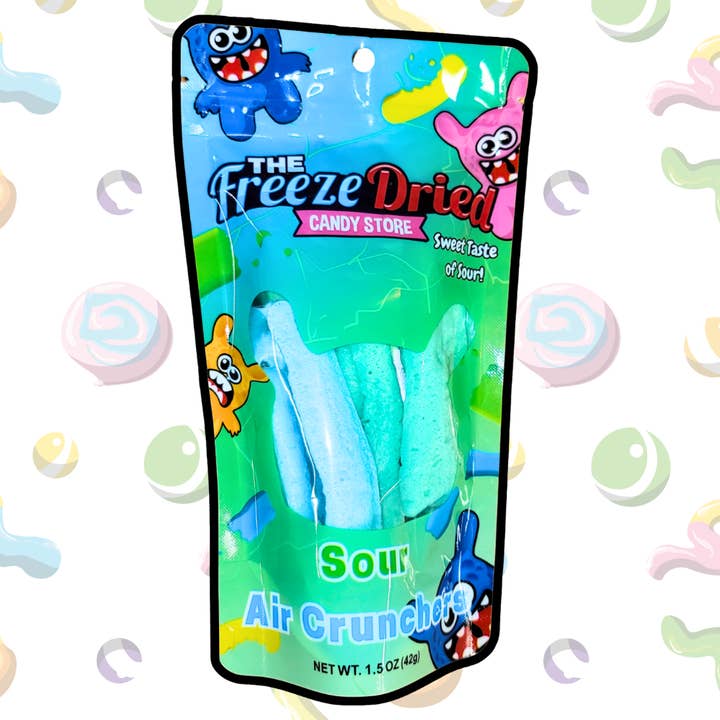 Sour Air Crunchers for wholesale by The Freeze Dried Candy Store