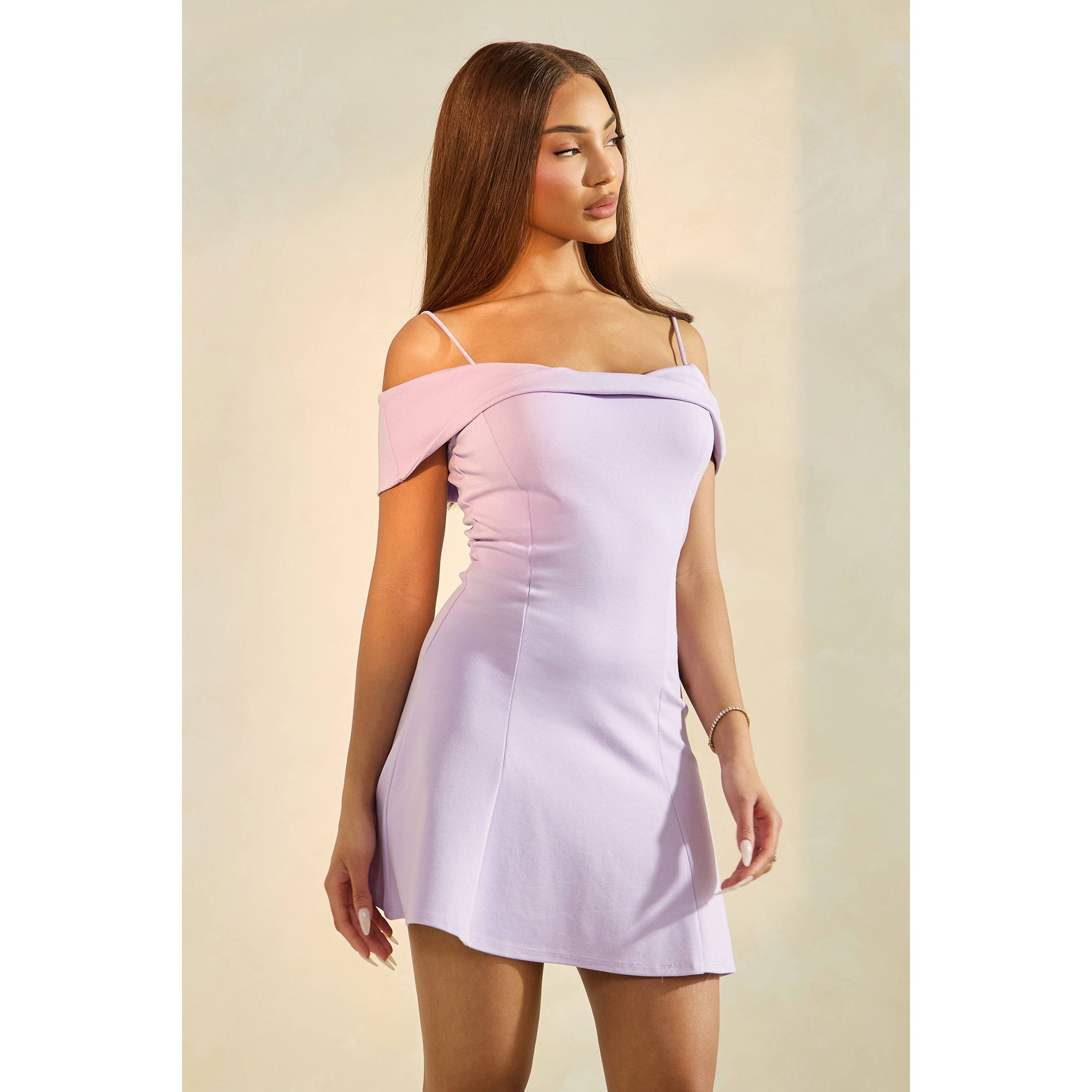 CEFIAN FASHION - Wholesale Dress - Women's - GRACEFUL MOMENT OFF SHOULDER A-LINE DRESS11