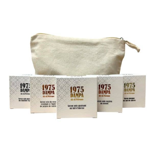 Set of 5 care soaps for wholesale by Dampa 1975