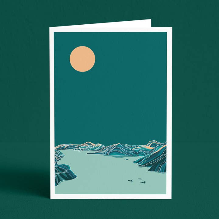 Howe Sound - Canada - Greeting Card for wholesale by Ivivid Design