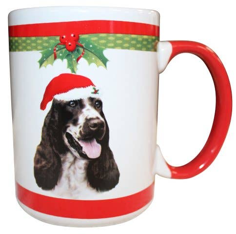 E&S Pets - Wholesale Christmas Decoration - Springer Spaniel  XXX Closeout Christmas Mug0