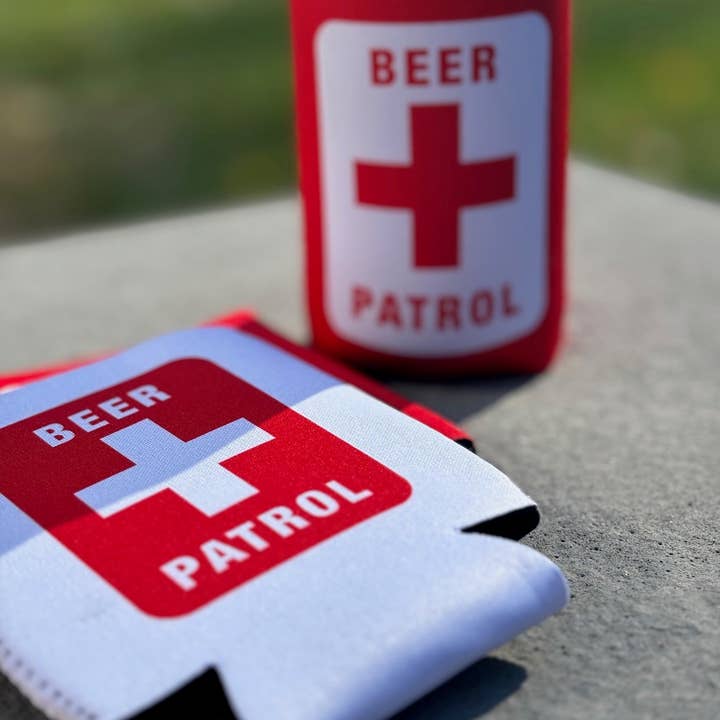 Ski House Games - Wholesale Drink Huggers & Koozies - Beer Patrol Koozie2