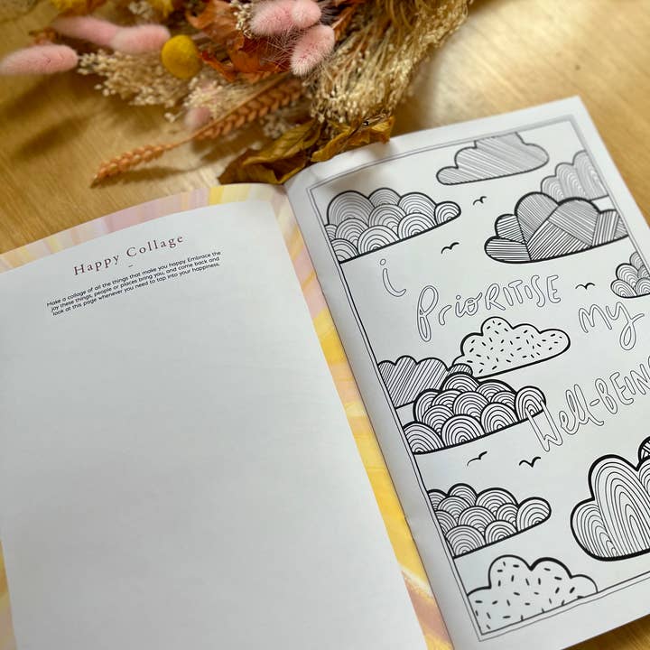 Feel the Glow – Livro - Adulto por atacado – Livro de Atividades de Autocuidado