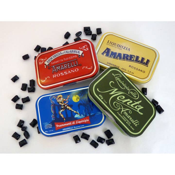 ADG Diffusion - Wholesale Licorice - BOX OF ASSORTED ITALIAN LICORICE - 40g x12