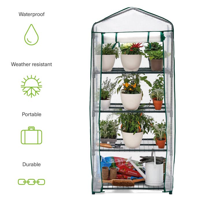 Bramble - Wholesale Plant Pot - 4 Tier Mini Greenhouse