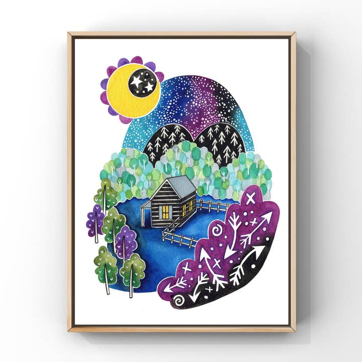 Nestled Print for wholesale by MLE JAY