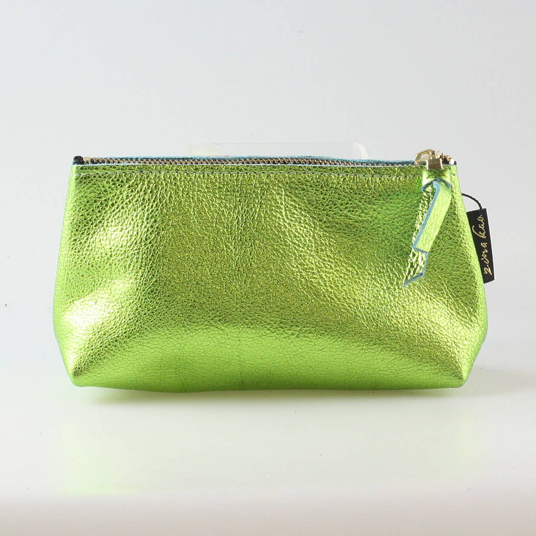 Zina Kao Exclusives – wholesale Make-up/cosmetic bag – The Smaller Metallic Makeup Clutch: 2 sizes! Bardot & Turner20