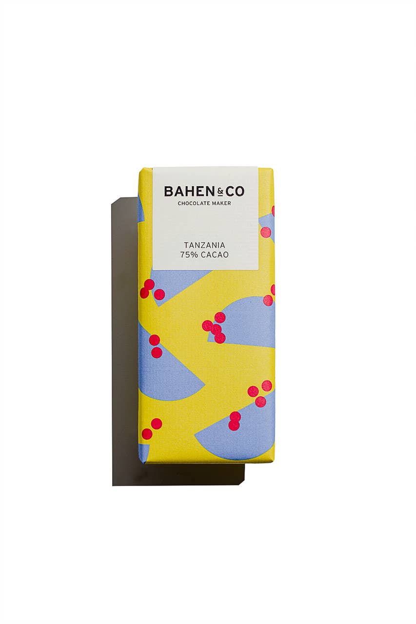 Bahen & Co - Wholesale Chocolate bar - Tanzania 75% Cacao Chocolate Bar