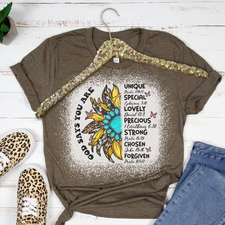 Dio dice che tu sei... per la vendita all'ingrosso da parte di Rebelle Tree Boutique