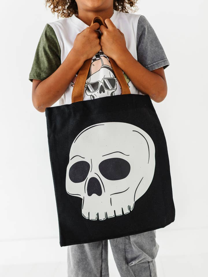 SKULL | Trick-or-Treat Bag for wholesale by Made By Molly
