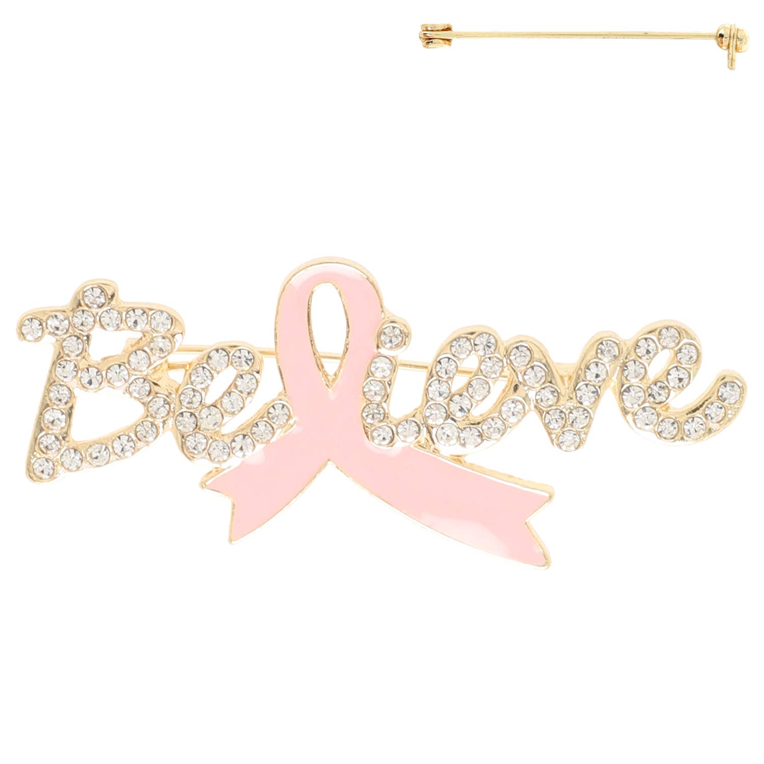 SP Sophia Collection - Wholesale Brooch - Breast Cancer Awareness Brooch Pin 1