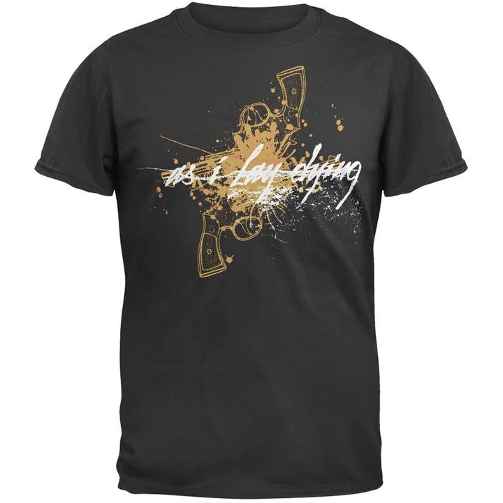 As I Lay Dying - T-shirt Infantil Grande Guns por atacado de Official Store