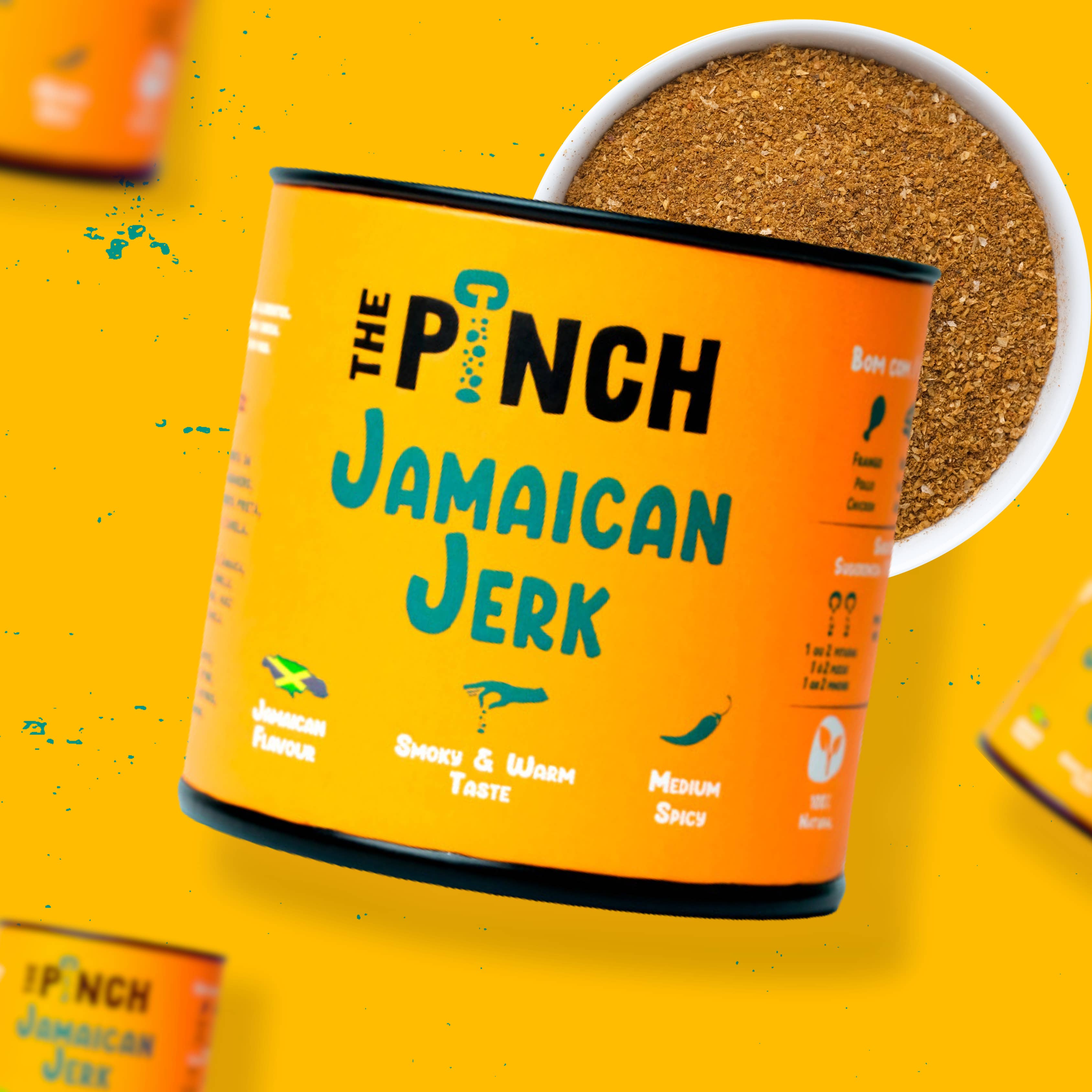 The Pinch - World Spice Blends - Wholesale Dried spice mix - Jamaican Jerk - 45g