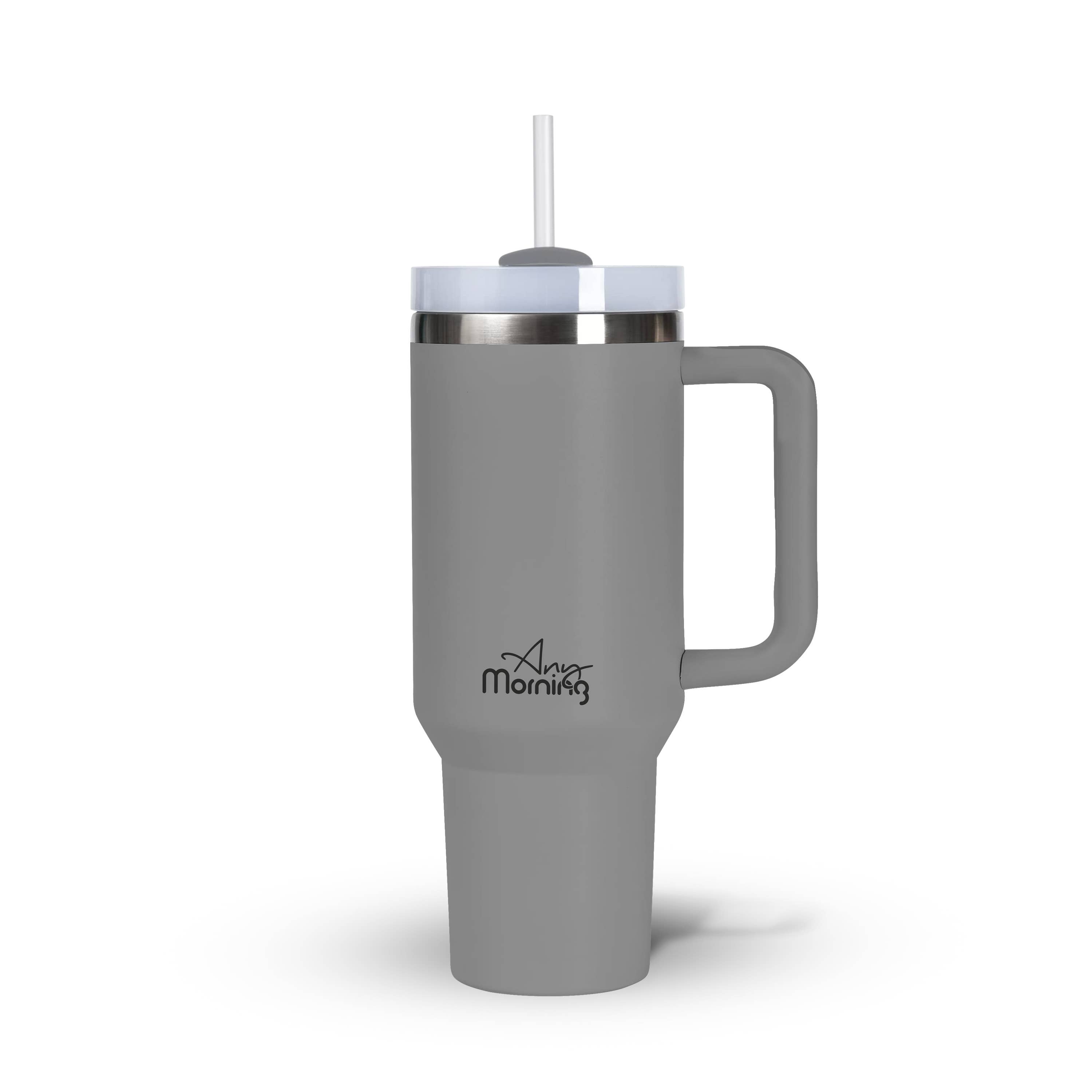 Multi Colored Any Morning SI2440217 Thermos Mug 1200 ml Gray for wholesale on Faire0