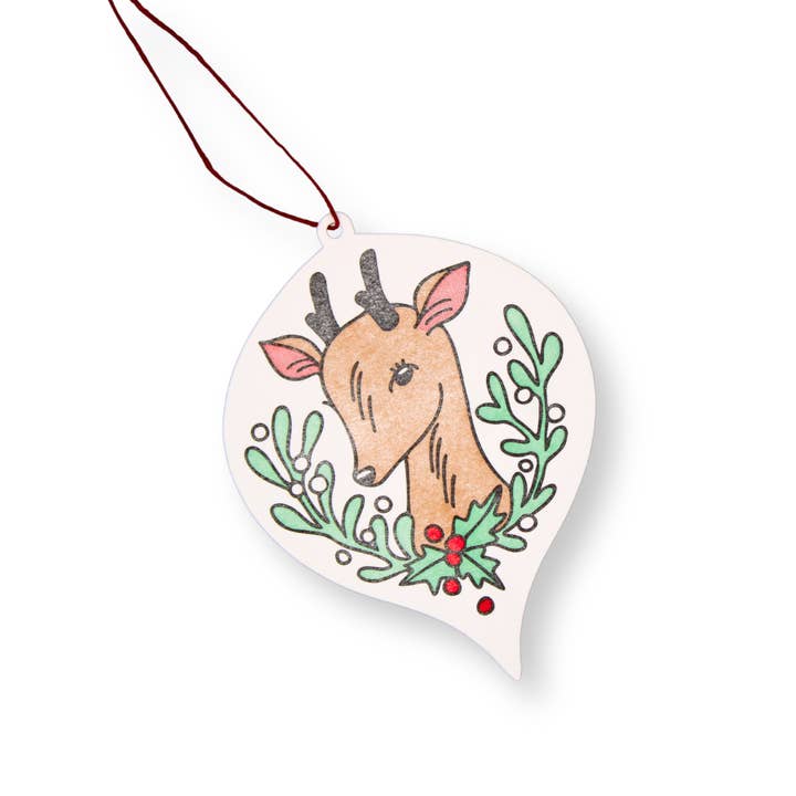 Ornamento Tipografico Renna per la vendita all'ingrosso da parte di Letterpress PLAY