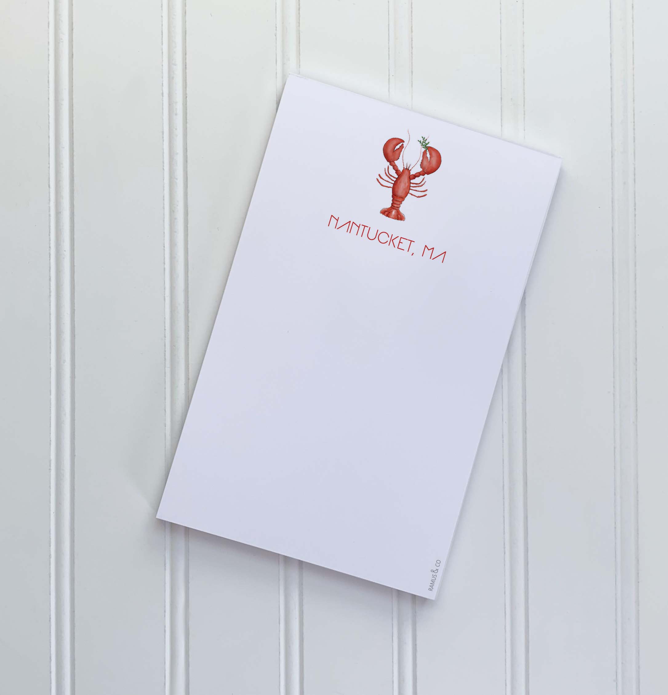 Ramus & Co. - Vente Blocs-notes - BLOC-NOTES PERSONNALISÉ Icone+Town7