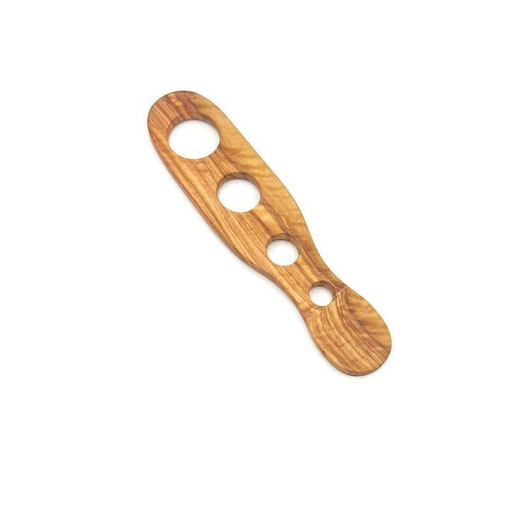 Bearthy - Wholesale Kitchen Tool/Gadget - Olive Wood Spaghetti Pasta Measurer with 4 Serving Portions