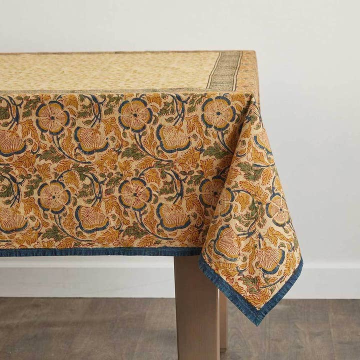 Kalamkari Meadow Block Print Standard Tablecloth and other Purchase Wholesale fabric tablecloths. Free Returns & Net 60 Terms on Faire trending on Faire.