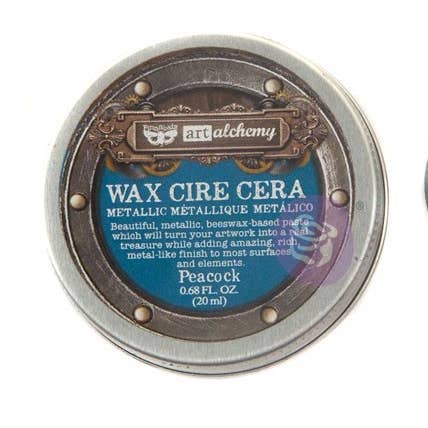 Cera Art Alchemy-Metallique - Pavão 20ml .68oz por atacado de Art Philosophy
