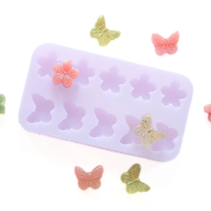 Butterfly + Sakura Treat Mold for wholesale by EmeryPets