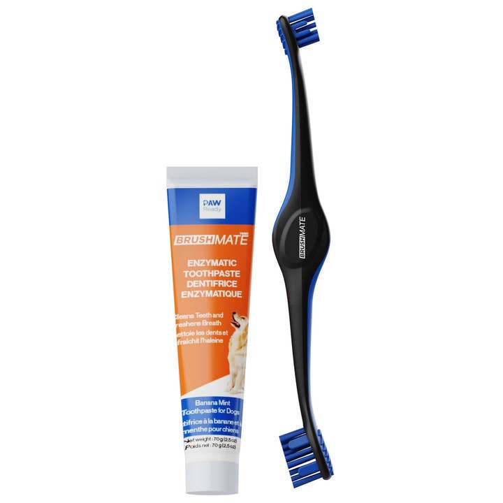 Brushing Kit- Dog toothbrush & toothpaste for wholesale by Keen Products Inc.