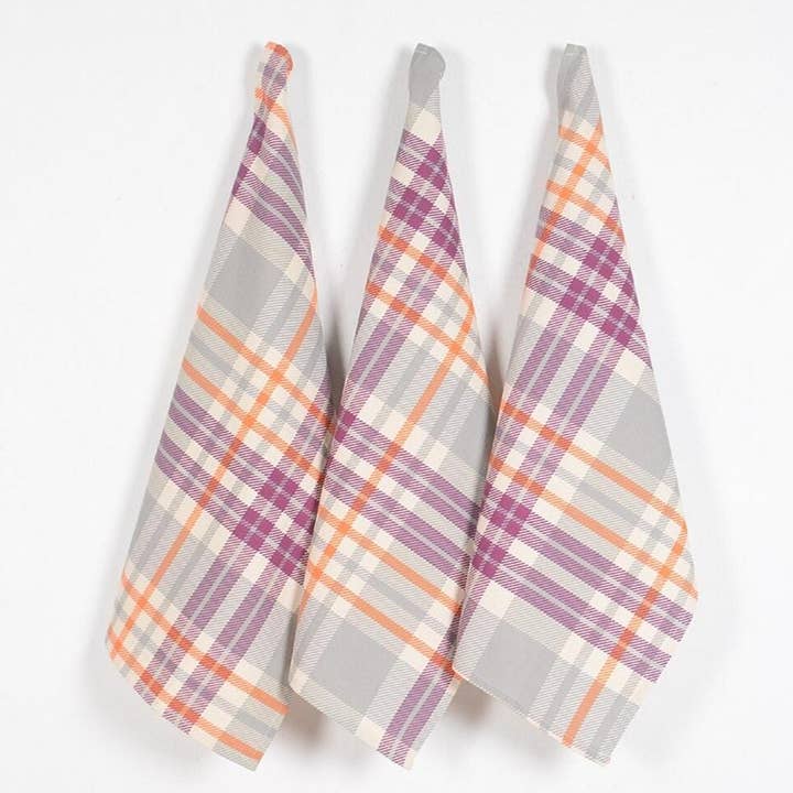 Yarn-Dyed Kitchen Towels (set of 3) for wholesale by IndieRoots