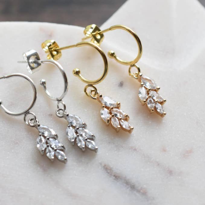 Pernos Mini Folha por atacado de Glisten and Glow