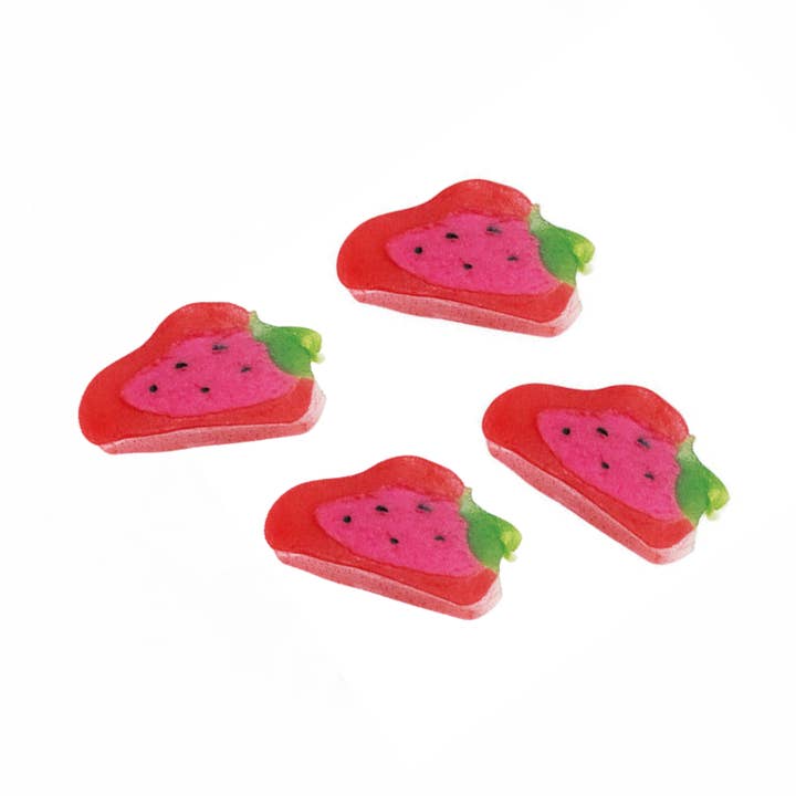 Dulces Suecos - Rodajas de Regaliz de FRESA para venta al por mayor de Nordicbangers - Swedish Candy Supply